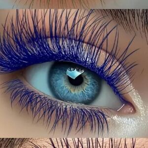 🍁Blue Color Curly 5D Mascara
